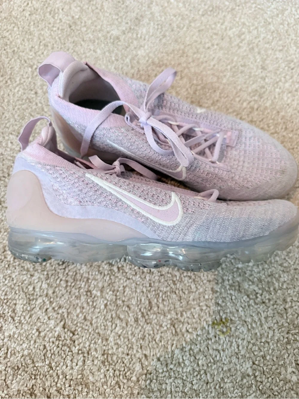 Nike Women’s Light Lavender Knit Athletic Sneakers